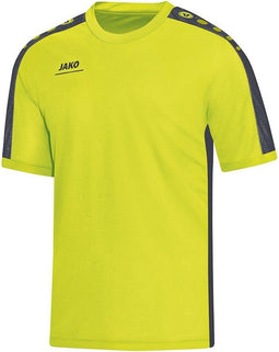 Jako - T-Shirt Striker - Shirt Junior Groen - 152 - lime/antraciet