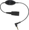 Jabra 8800-00-103 - Telefoonkabel - QD Jack 3.5mm - Zwart