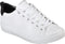 Skechers Side Street-Tegu Dames Sneakers - Air-Cooled Memory Foam - White