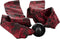 Scandal Mond Knevel - Gag - Rood/Zwart - Ø 45 mm