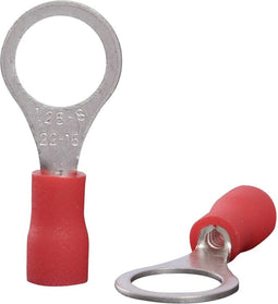 Quadrios 22C444 Ringkabelschoen Dwarsdoorsnede (max.): 1.5 mm² Gat diameter: 8.5 mm Deels geïsoleerd Rood 1 set(s)