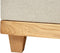 DYNASTY - Boxspringbed - Lichtbeige - 160 x 200 cm - Polyester