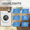 HEINRICH'S HWM 6107W - Wasmachine - 7 kg 1400 tpm 15 programma's energieklasse A LED Aqua-Stop