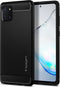 Spigen Galaxy Note 10 Lite - Rugged Armor Backcover - Mil-grade met Air Cushion Technology - Matt Black