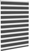 vidaXL - Zebra - rolgordijn - 95x100 - cm - stofbreedte - 90,9 - cm - zwart
