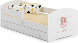 LUK - Peuterbed - 160x80cm - met lade & matras - fee thema