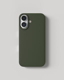 Nudient Thin - Soft Case - MagSafe geschikt - Groen
