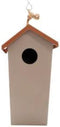 Point Virgule vogelhuisje taupe met terracotta dak