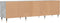 vidaXL - Tv-meubel - 150x30x44,5 - cm - bewerkt - hout - betongrijs
