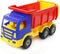 Vdm Kiepwagen Xxl 67 Cm Rood/geel/blauw
