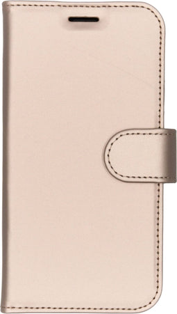 Accezz Hoesje Geschikt voor Samsung Galaxy J7 (2017) Hoesje Met Pasjeshouder - Accezz Wallet Softcase Bookcase - goud