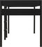 ToiToiKids Mick halfhoogslaper 90x200 - Mat Zwart