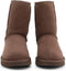 UGG Classic Short II - Dames Winterlaarzen - Hoogwaardig leer - Bruin