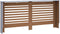 vidaXL Radiatorombouw 172x19x81 cm MDF antraciet
