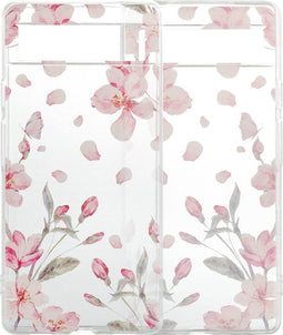 imoshion Hoesje Geschikt voor Google Pixel 6a Hoesje Siliconen - imoshion Design hoesje - Meerkleurig / Blossom Watercolor