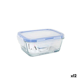Hermetische Lunchtrommel LAV Grijs Transparant 0,4 l (12 Stuks)