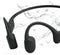 Shokz OpenRun - Draadloze Bone Conduction Hoofdtelefoon - IP67 Waterbestendig - Zwart