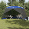 vidaXL - Camping - Muggennet - met - Deur - Blauw - voor - 5 - Personen - - - Waterdicht