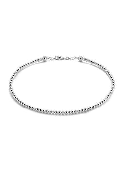 Casa Jewelry Lingo - Collier - 42 cm + 3 cm verlengketting - Zilver