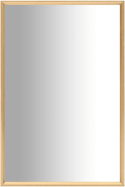 vidaXL - Spiegel - 60x40 - cm - goudkleurig