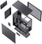 Jonsbo D41 STD - Tower Behuizing - Gehard glas - Zwart
