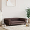vidaXL - Hondenmand - 95x55x30 - cm - kunstleer - bruin