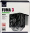 Scythe Fuma 3 - CPU-koeler - Twin-tower ontwerp met Reverse Airflow - Zwart