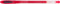 Uni-Ball Rode Gelpen - Signo UM-120 Gel Pen - Gel pen met snel drogende, licht- en water resistente inkt - 0.7mm schrijfbreedte