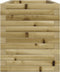 vidaXL - Plantenbak - 110x40x46 - cm - geïmpregneerd - grenenhout