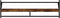 vidaXL - Wandschappen - met - stangen - 2 - st - 100x25x30 - cm - gerookt - eikenkleurig