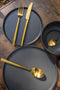 Bo-Camp Industrial - Bestekset Fairbanks - 16-Delig - 4 Personen - Goud (16 stuks)