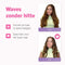 LBB - Heatless Curls - 18 stuks - 30cm - Krullen Zonder Hitte - Blauw/Paar/Roze