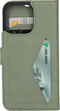 Mobiparts iPhone 13 Pro - Classic Wallet Case - Ruimte voor pasjes - Groen