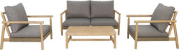 Stoel-Bank Loungeset - Hanna - Acaciahout - The Outsider