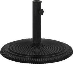 vidaXL - Parasolvoet - 45x45x30 - cm - gietijzer - zwart