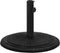 vidaXL - Parasolvoet - 45x45x30 - cm - gietijzer - zwart