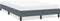vidaXL - Bedframe - zonder - matras - 120x220 - cm - fluweel - donkergrijs