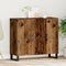 vidaXL - Dressoir - met - 3 - Deuren - Oud - Hout - 90x34x80 - cm - Engineered - Hout