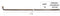 Sapim Spaken 13g - 303 Mm Zonder Nippel Staal 144 Stuks