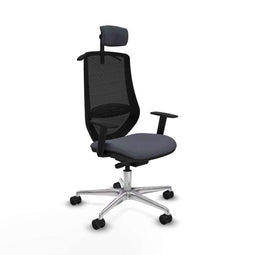 Bureaustoel Piqueras y Crespo D086N2H Donker grijs