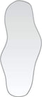vidaXL - Wandspiegel - 70x30 - cm - zilverkleurig