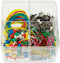 Westcott bureaubakje met accessoires - paperclips, punaises, pins, elastieken - AC-E10580