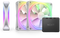 NZXT F120 RGB Duo - 120mm Ventilator - 3x 29dB(A) - Wit (3x)
