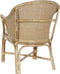 Leunstoel DKD Home Decor Wit Bruin 66 x 50 x 90 cm