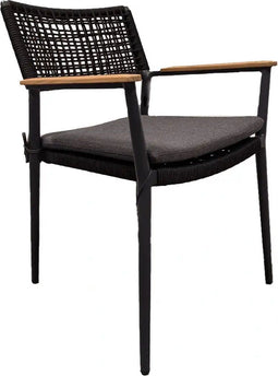 Your Own Living Moleto Dining Tuinstoel - Black