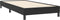 vidaXL - Boxspring - zonder - matras - fluweel - zwart - 80x220 - cm