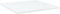 vidaXL - Wandschappen - 4 - st - 40x40x1,5 - cm - bewerkt - hout - wit
