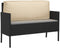 vidaXL - Pallet - Kussen - voor - Rugsteun - Beige - 120x40x12 - cm - Oxford - Stof
