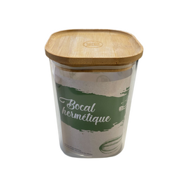 Luchtdichte Voorraadpotten met Bamboe Deksel – Set van 12 Stuks