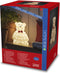 Konstsmide Teddybeer - 3D kerstfiguur - Wit - 38cm hoog - IP44